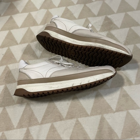 Madewell kickoff trainer sneakers neutral colorblock leather - Picture 7 of 11